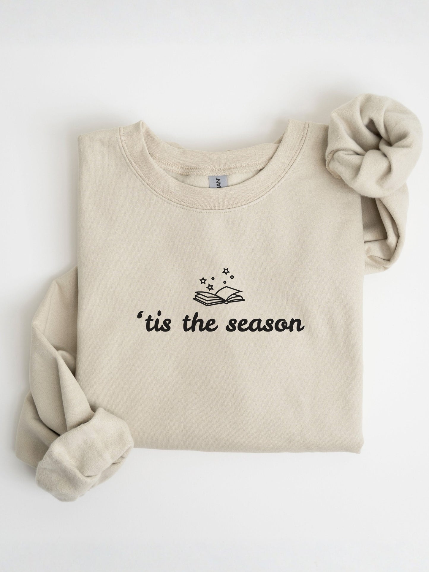Tis the Season Sweatshirt | Book Lover Gift for Her
