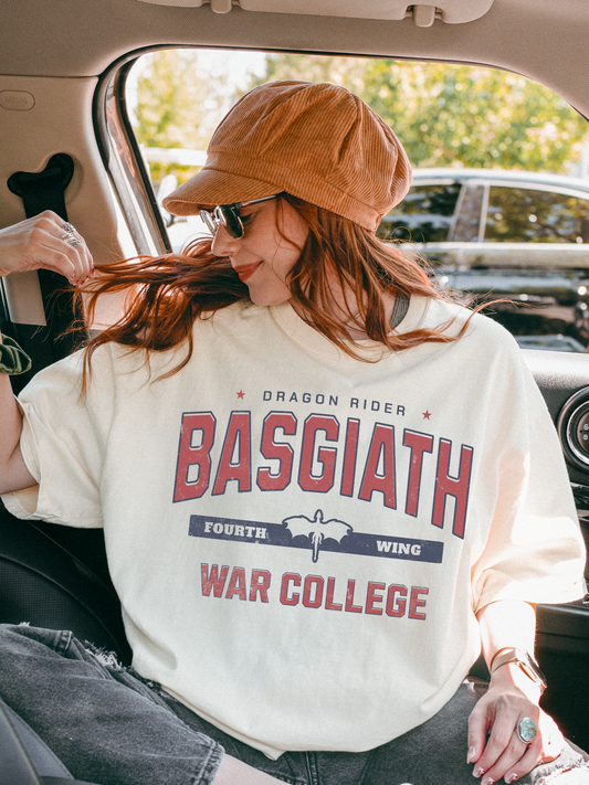 Dragon Rider Basgiath War College Shirt | Fourth Wing Merch