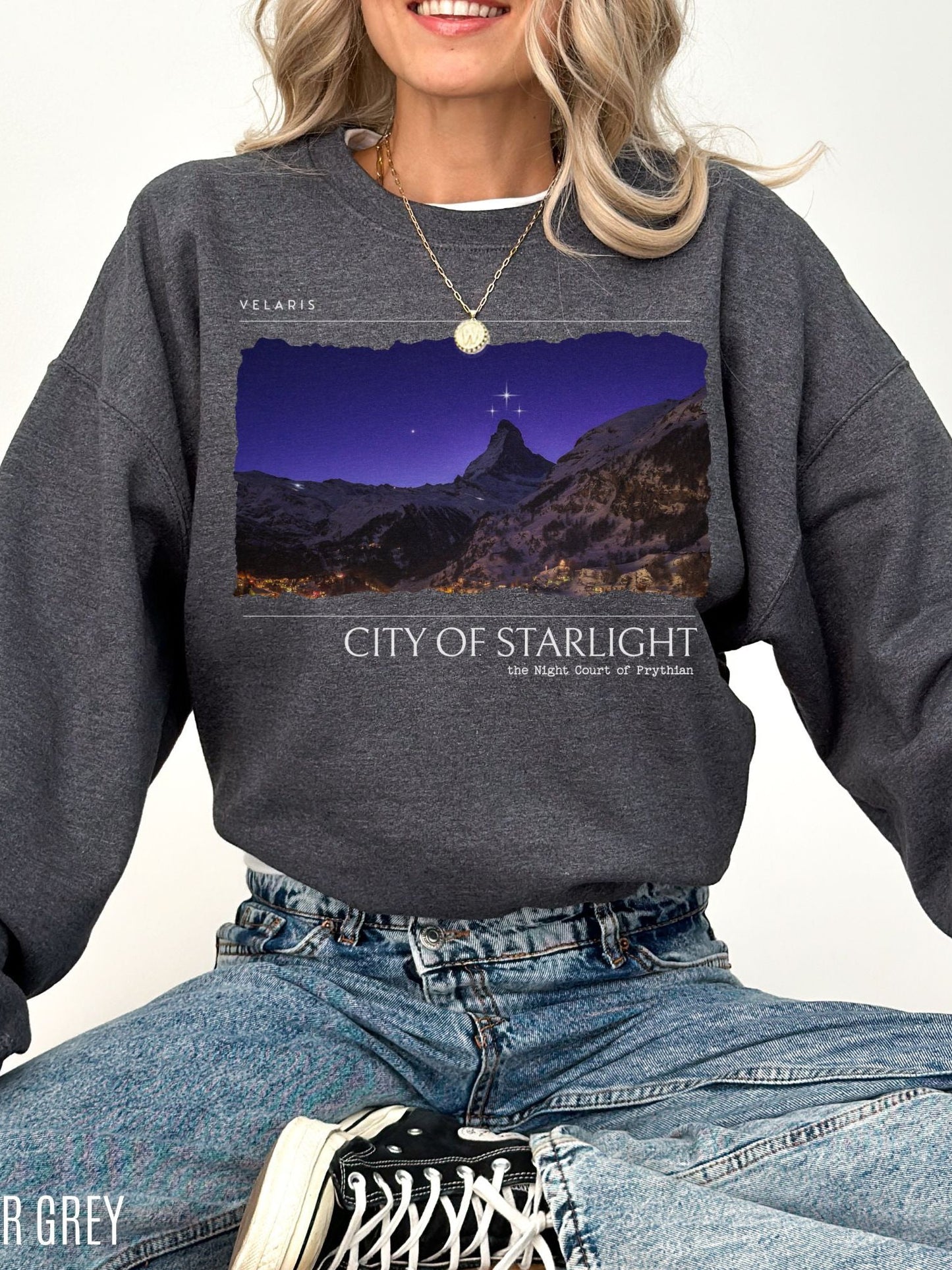 Velaris Sweatshirt | ACOTAR Merch - TheLibraryCloset