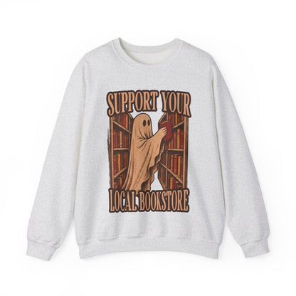 Support Your Local Bookstore Sweatshirt | Book Lover Gift