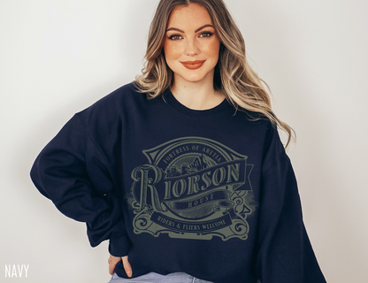 Riorson House Sweatshirt | Fourth Wing Merch - TheLibraryCloset