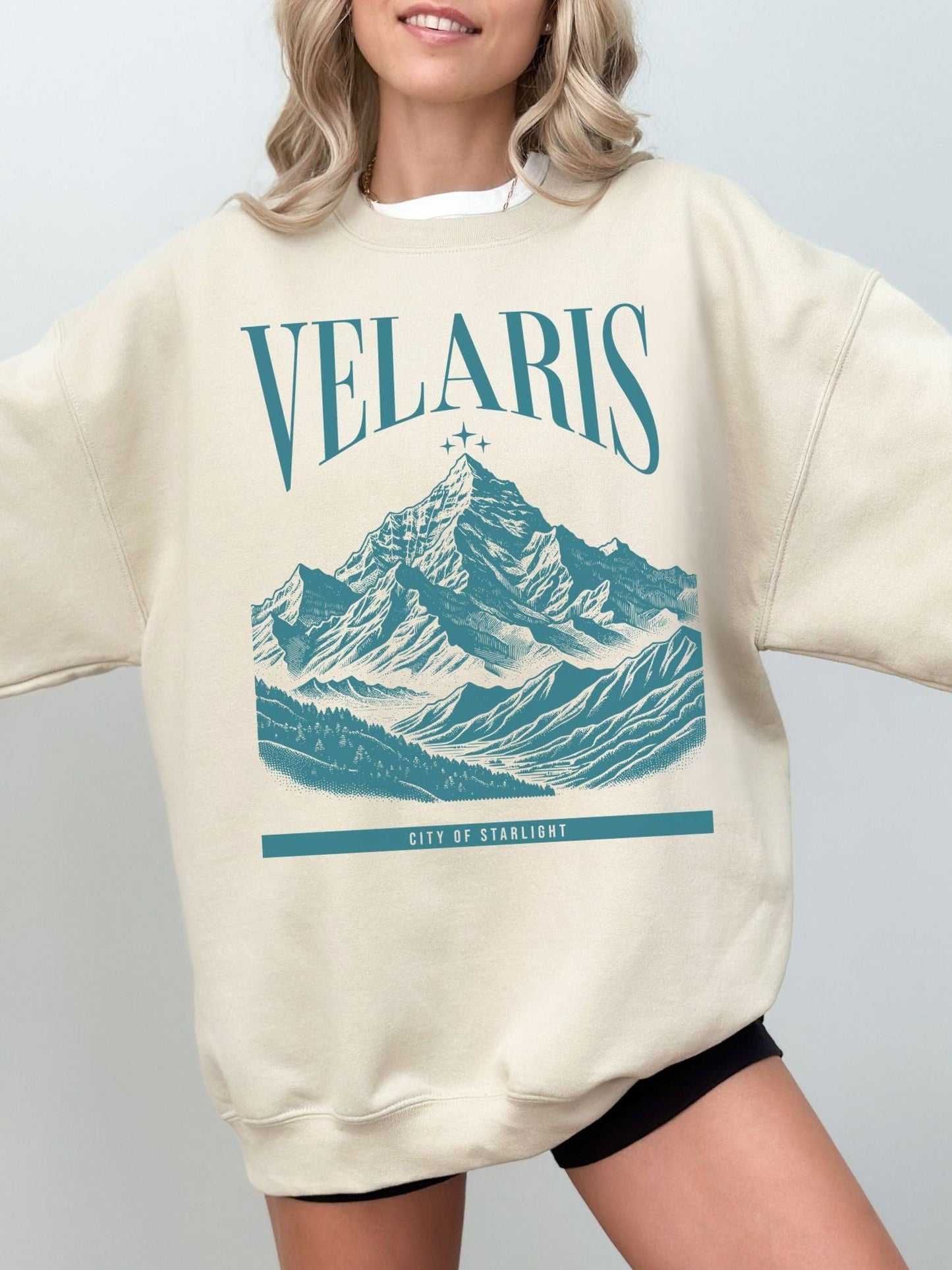 Velaris Sweatshirt | ACOTAR Merch - TheLibraryCloset