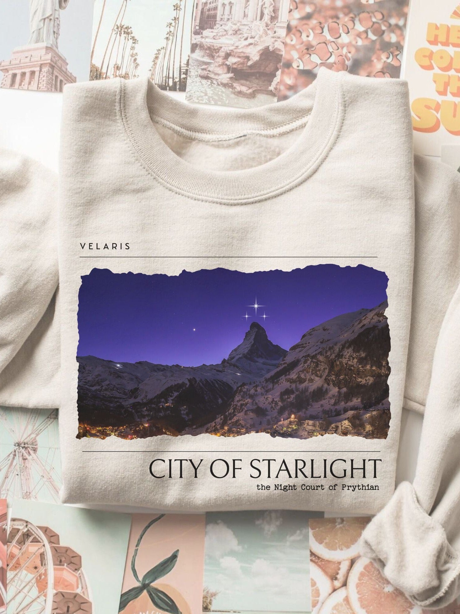 Velaris Sweatshirt | ACOTAR Merch - TheLibraryCloset