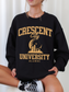 Crescent University Sweatshirt | Crescent City Merch - TheLibraryCloset