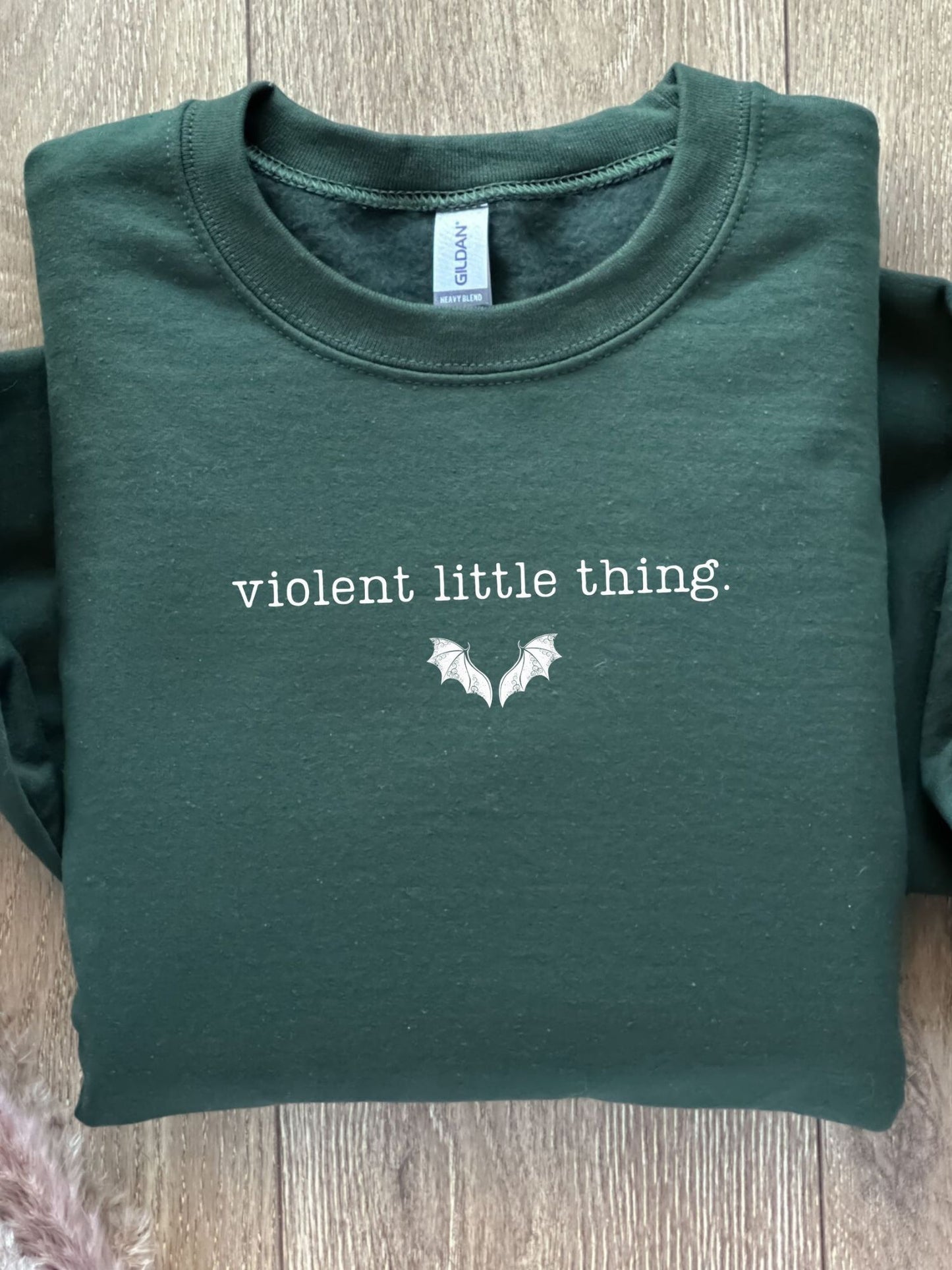 Violent Little Thing Sweatshirt | Fourth Wing Merch