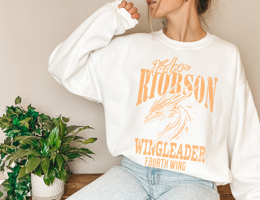 Xaden Riorson Wing Leader Sweatshirt - TheLibraryCloset