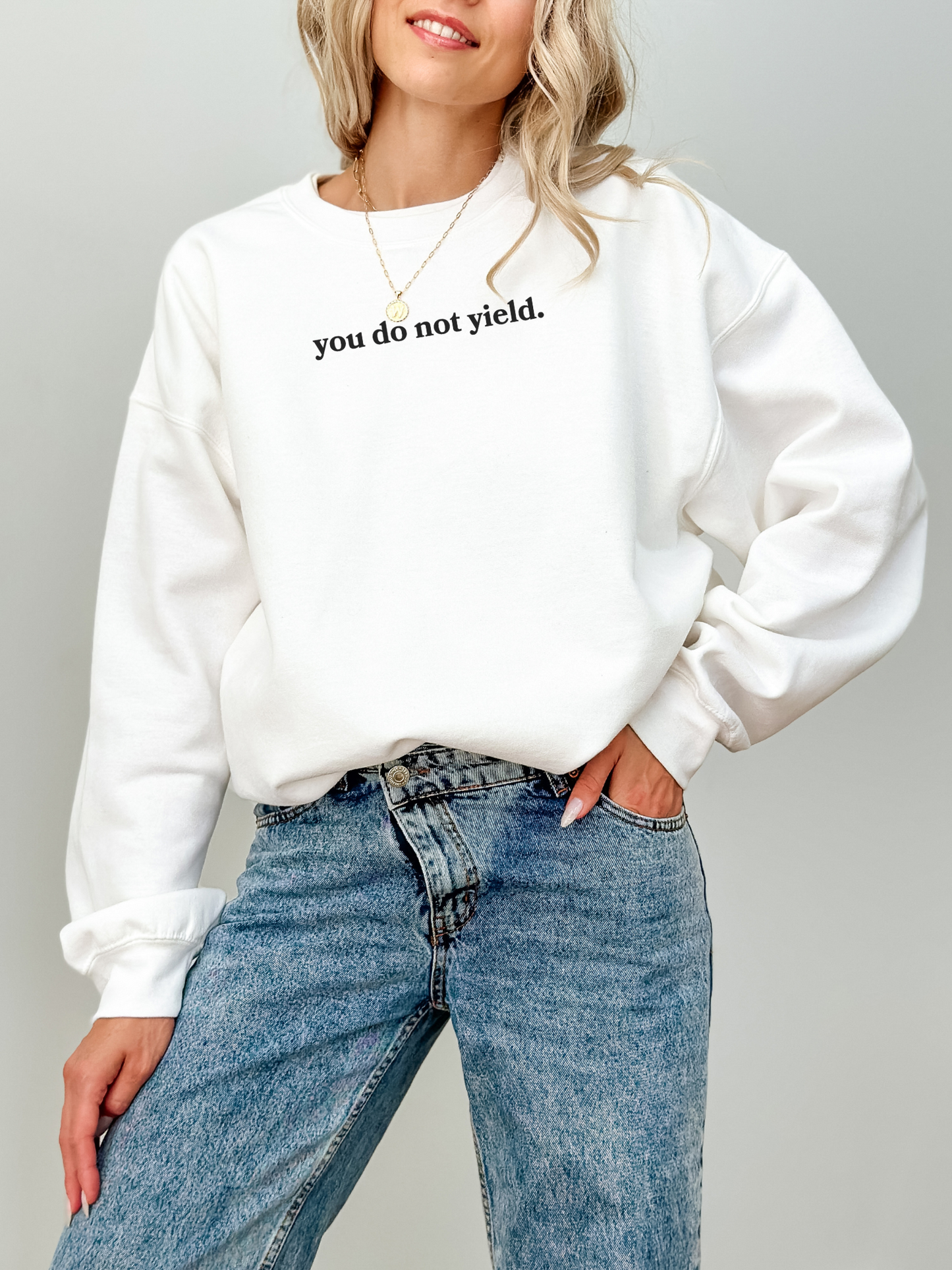 You Do Not Yield Throne of Glass Sweatshirt | Throne of Glass Merch