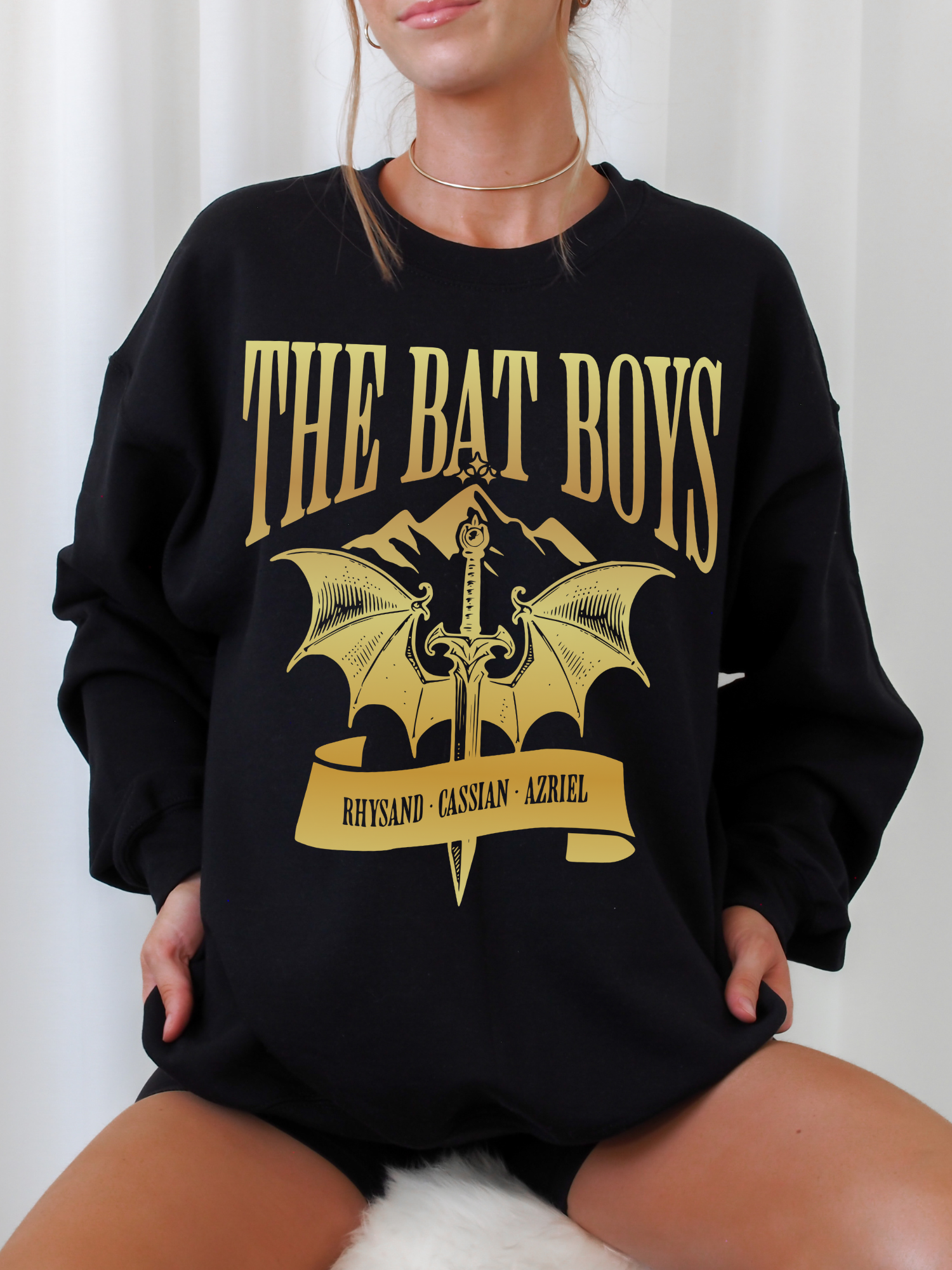 The Bat Boys Sweatshirt | ACOTAR Merch - TheLibraryCloset