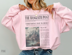 The Basgiath Post Sweatshirt | Fourth Wing Merch - TheLibraryCloset