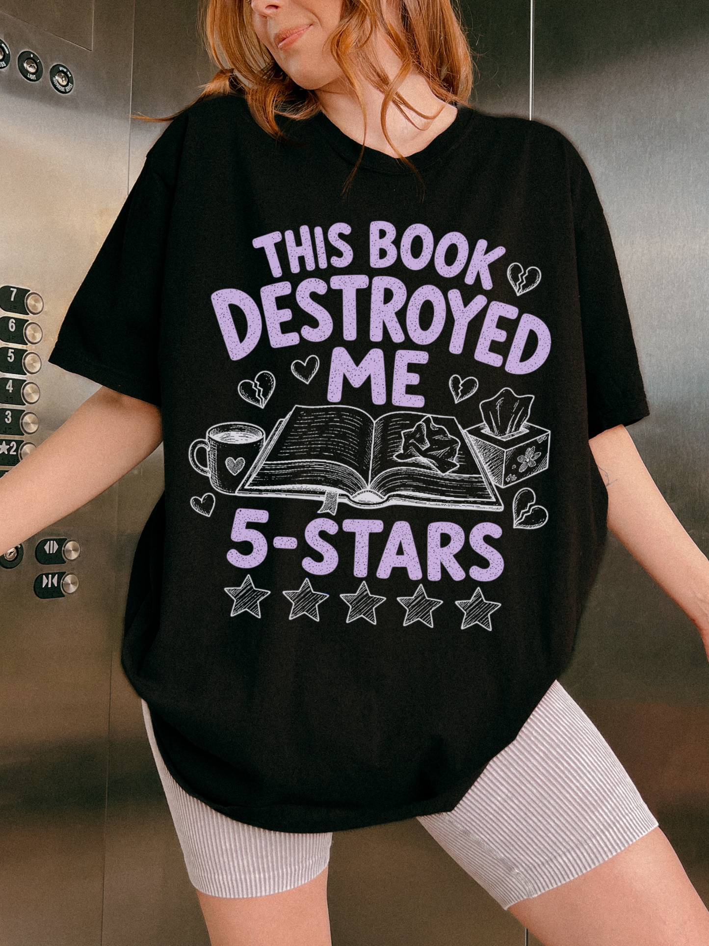 This Book Destroyed Me Shirt | Funny Book Lover Gift