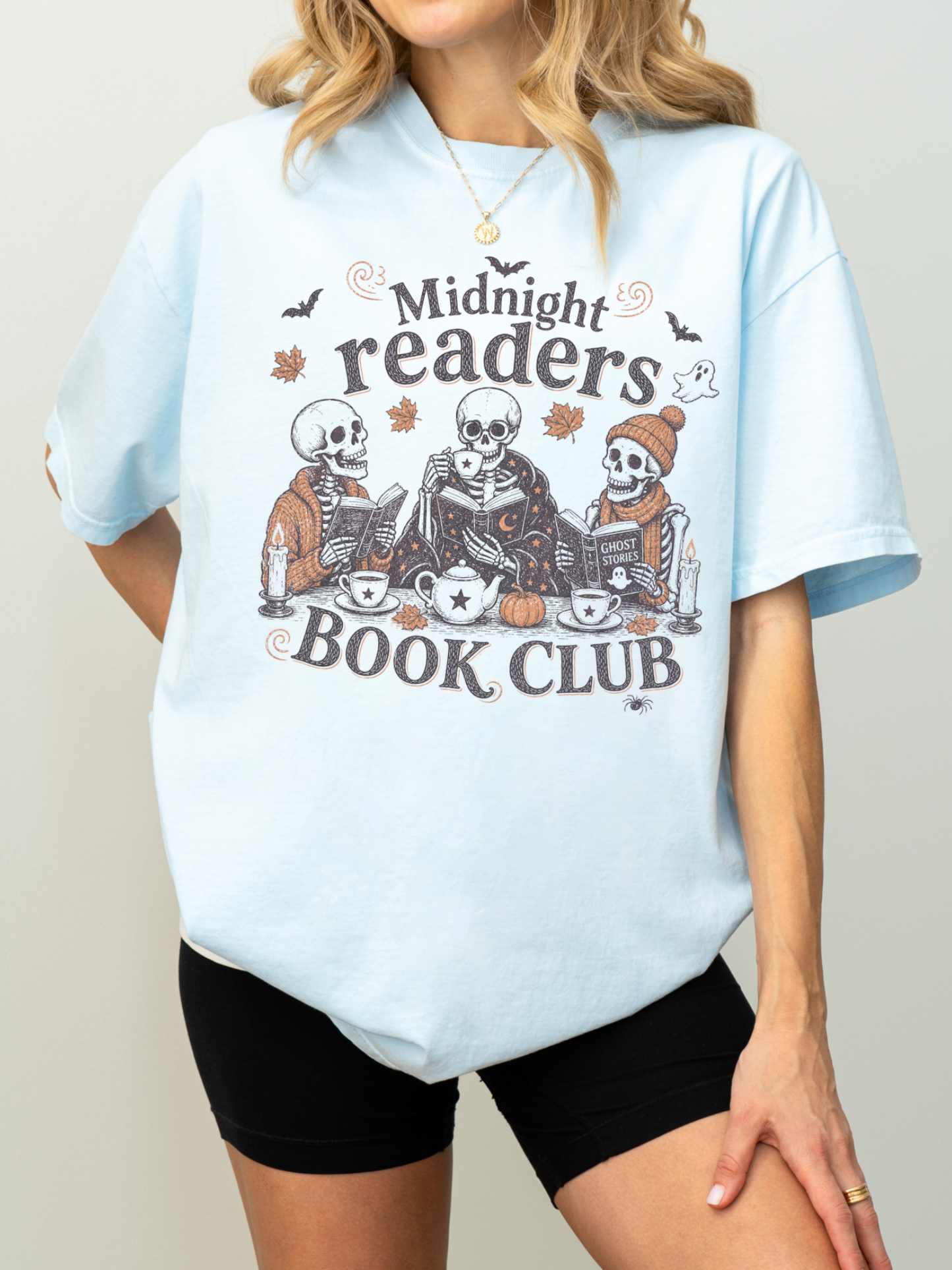 Midnight Readers Book Club Comfort Colors Shirt | Book Lover Gift