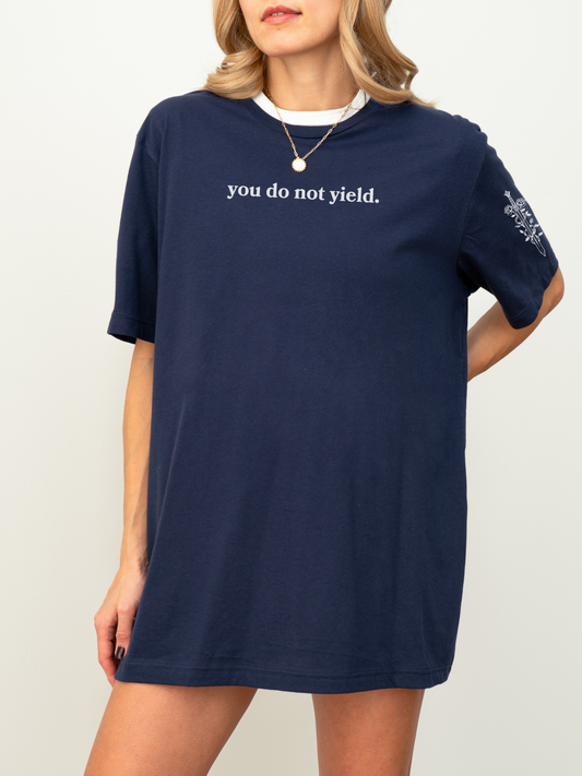 You do not yield Throne of Glass Sweatshirt | Throne of Glass Merch