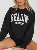 Readin' Season Sweatshirt | Bookish Fall & Winter Loungewear