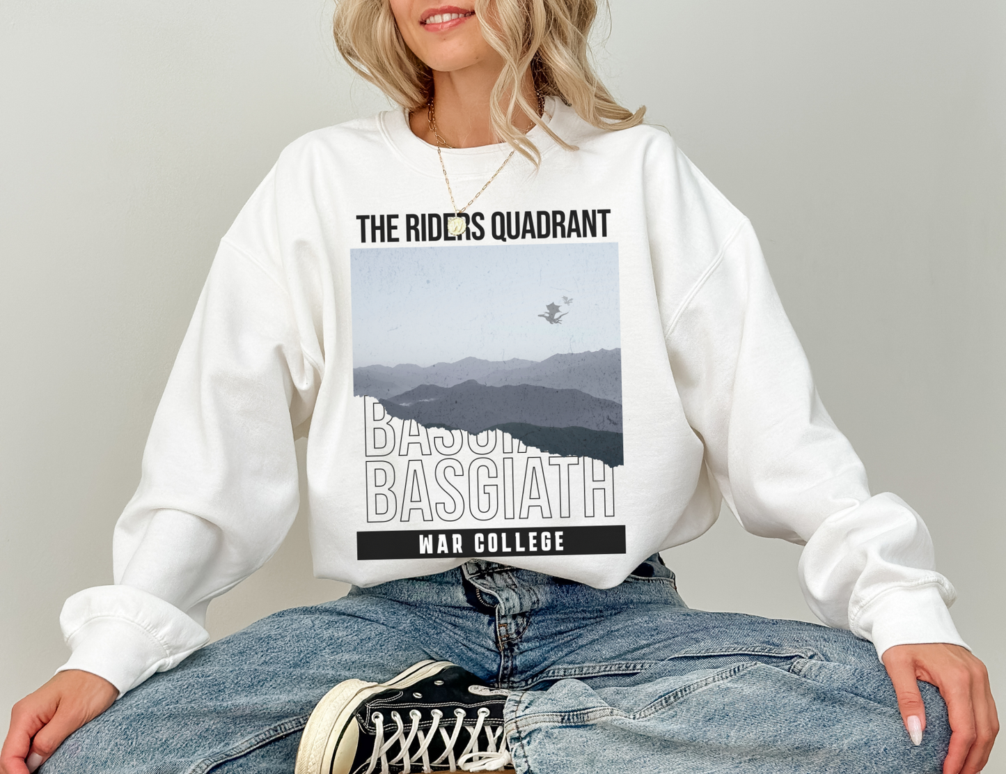 The Riders Quadrant Sweatshirt | Fourth Wing Merch