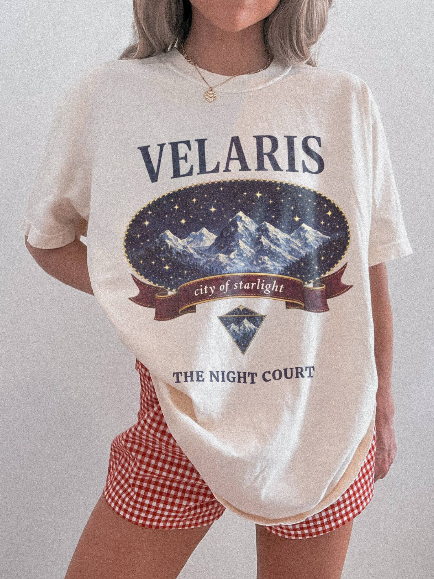 Vintage Velaris Comfort colors shirt | ACOTAR Merch
