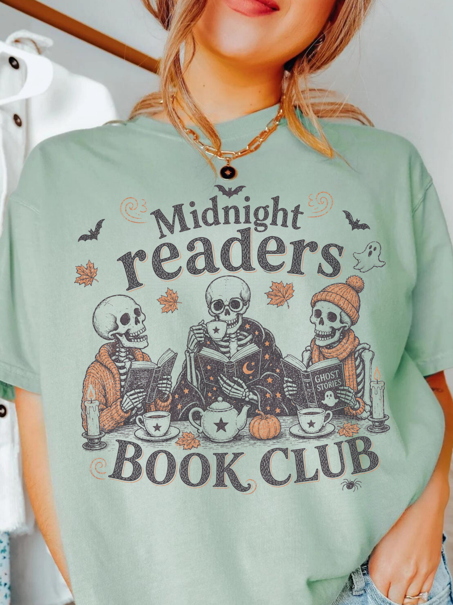 Midnight Readers Book Club Comfort Colors Shirt | Book Lover Gift