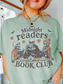 Midnight Readers Book Club Comfort Colors Shirt | Book Lover Gift
