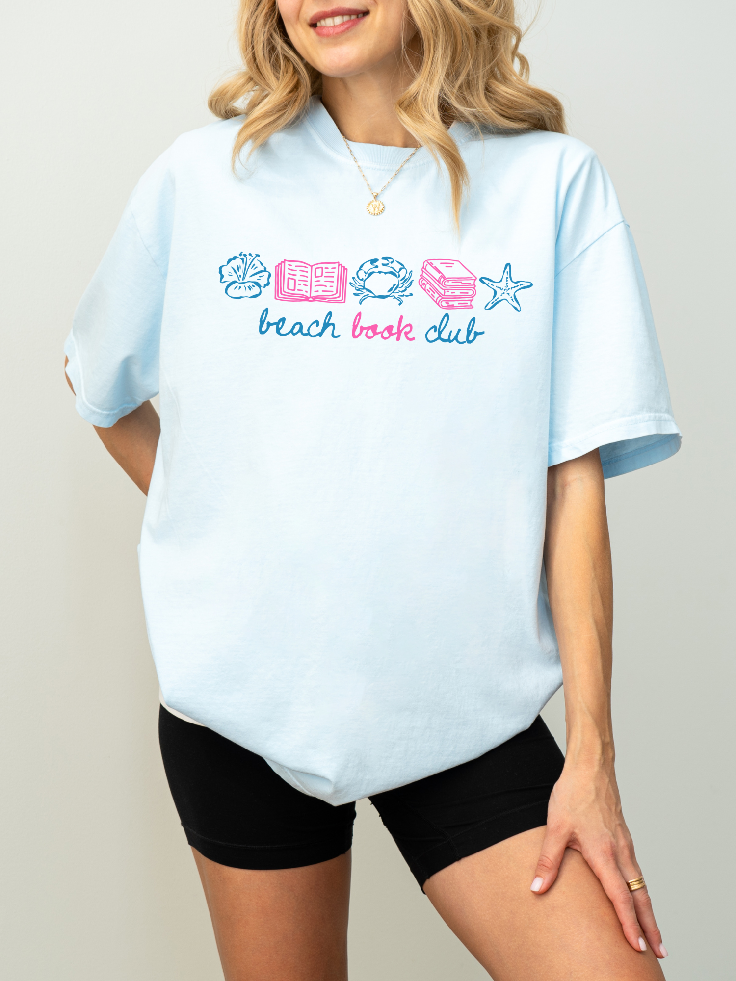 Beach Book Club Comfort Colors Shirt | Book Lover Gift