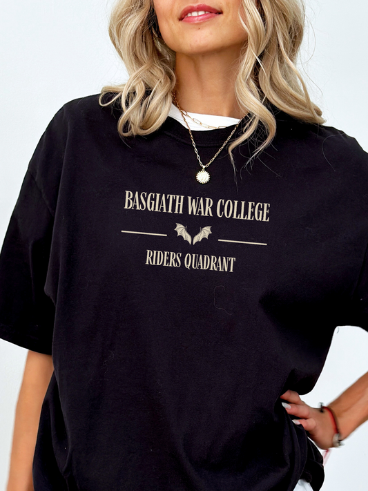 Basgiath War College Shirt | Fourth Wing Merch - TheLibraryCloset