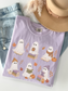 Watercolor Ghosts Comfort Colors Shirt | Unique Ghost Gift