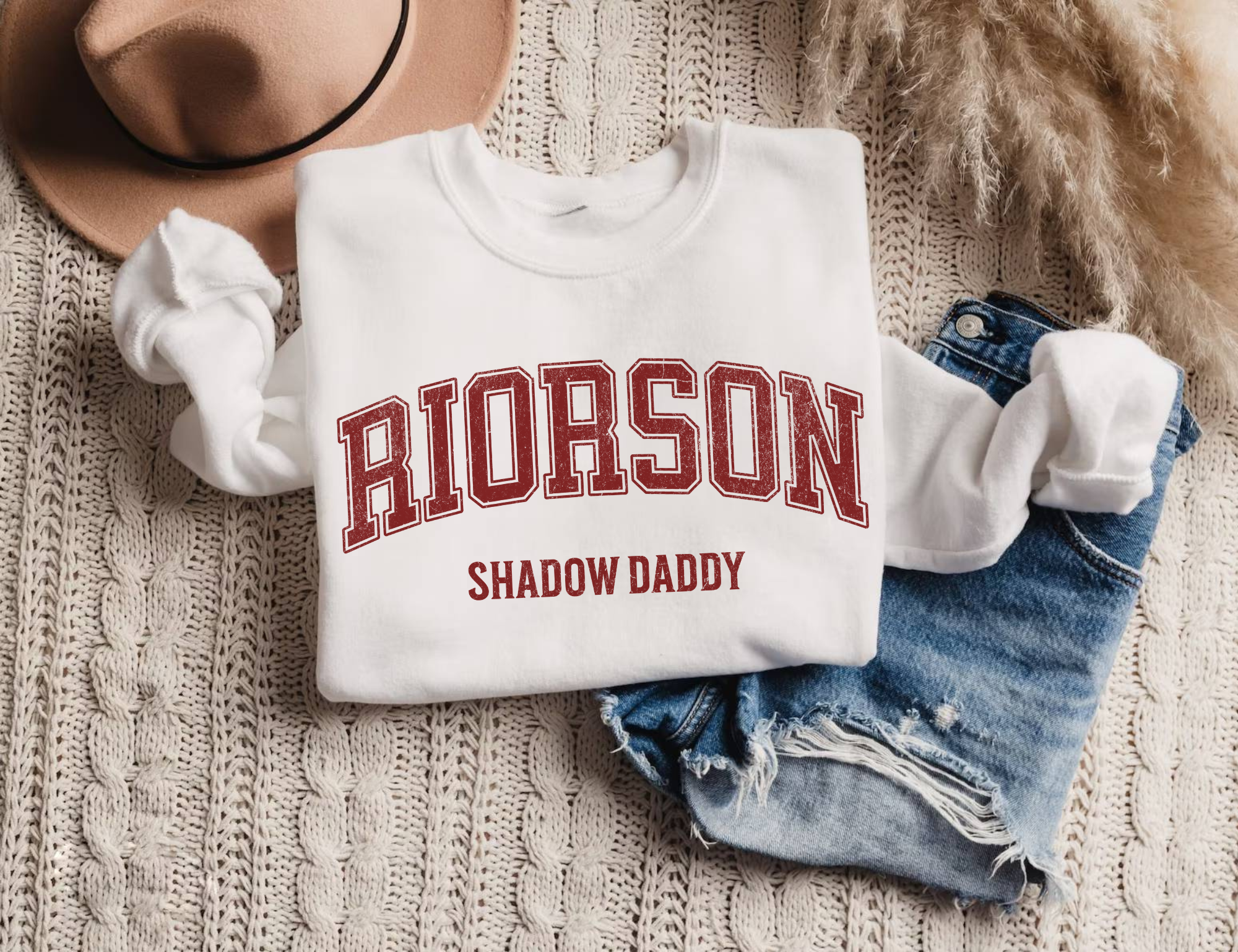 Riorson Shadow Daddy Sweatshirt | Fourth Wing Merch - TheLibraryCloset