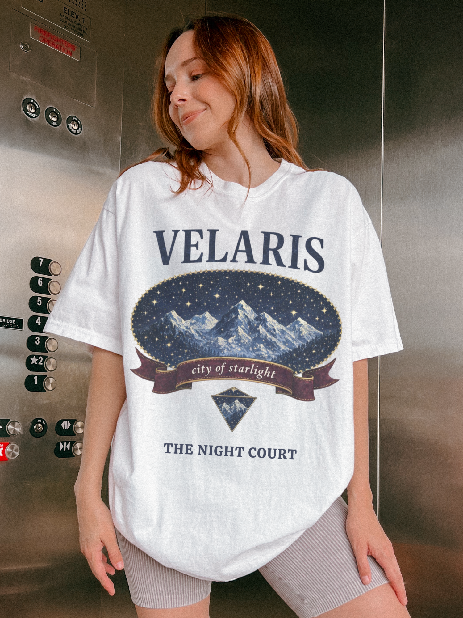 Vintage Velaris Comfort colors shirt | ACOTAR Merch