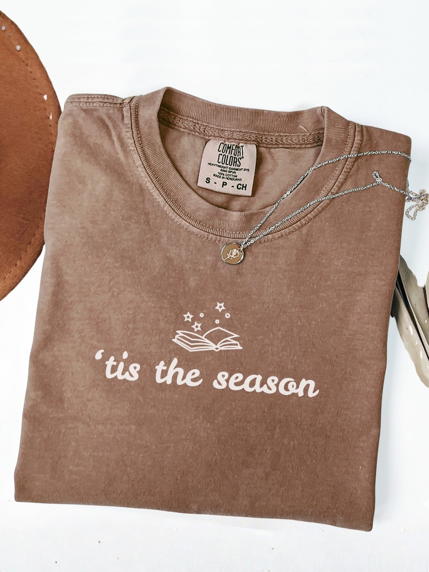 Tis the Season Comfort Colors Shirt | Holiday Gift for Her