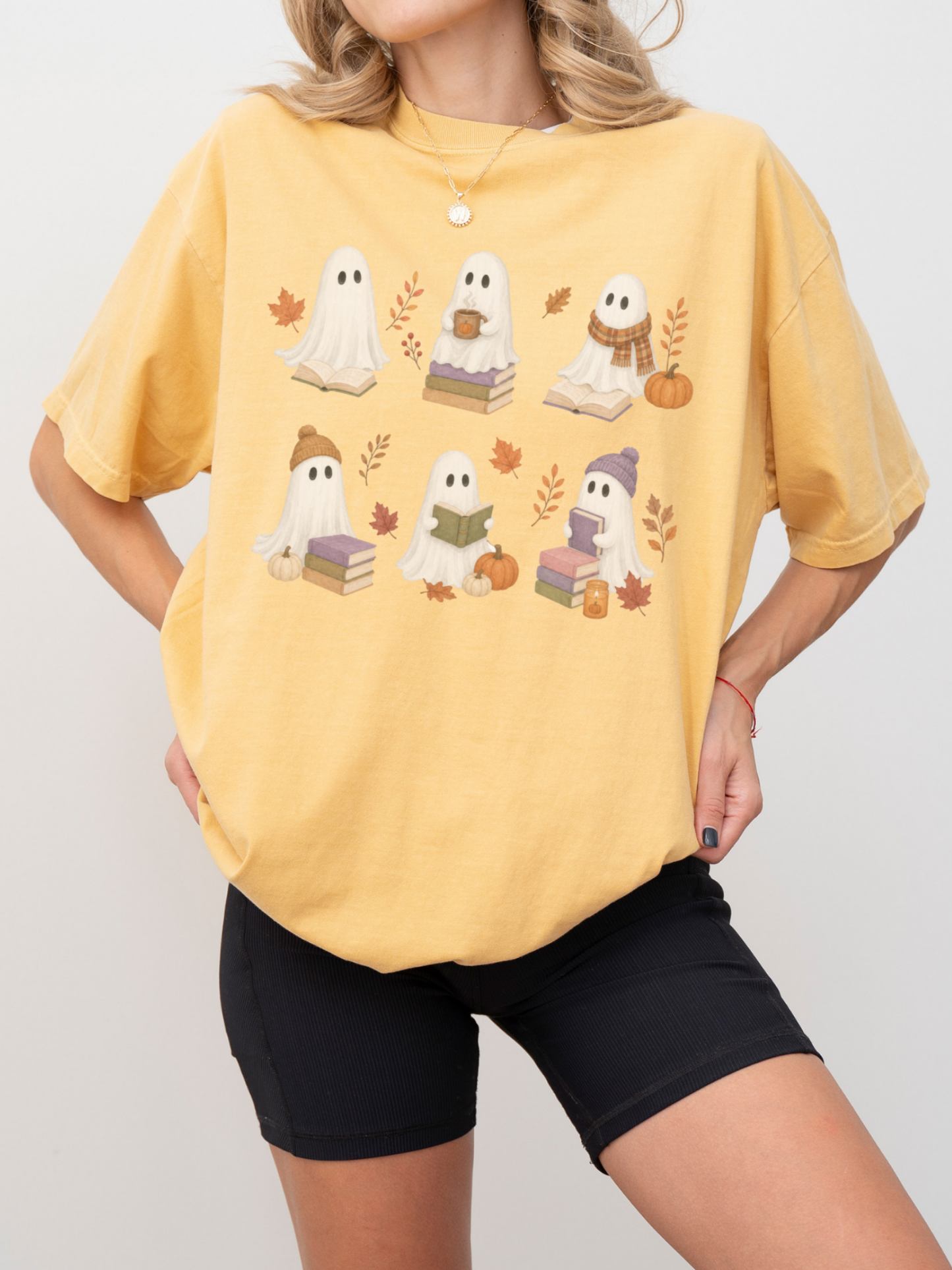 Watercolor Ghosts Comfort Colors Shirt | Unique Ghost Gift