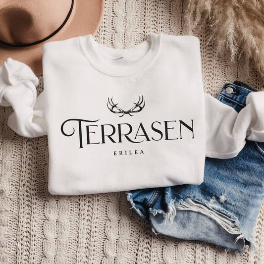 Terrasen Sweatshirt | Throne of Glass Merch - TheLibraryCloset