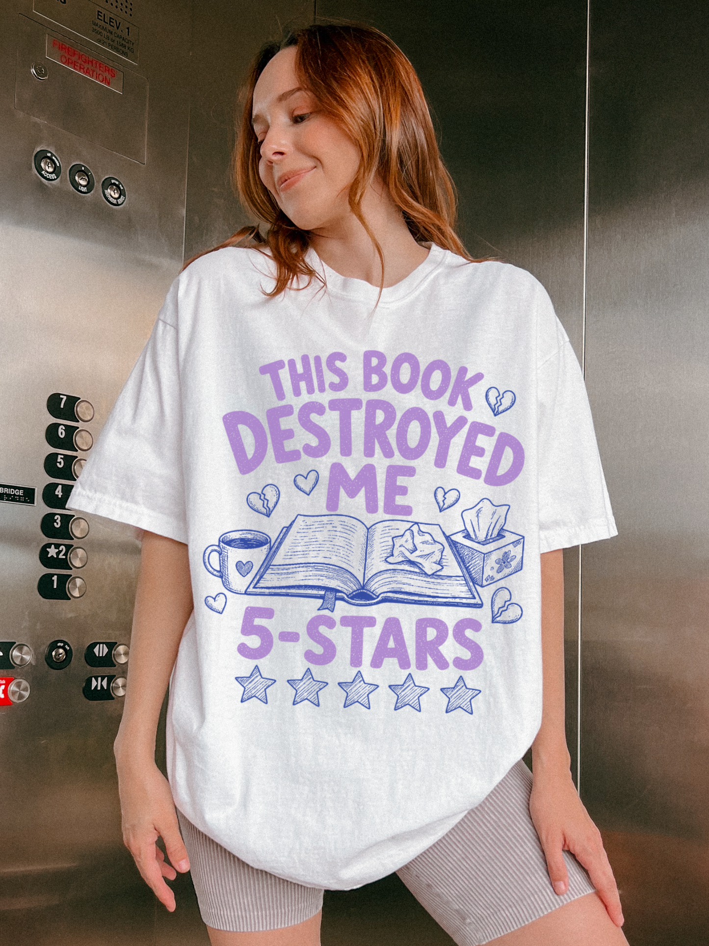 This Book Destroyed Me Shirt | Funny Book Lover Gift