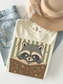 Raccoon Reading Comfort Colors Shirt | Funny Book Lover Gift