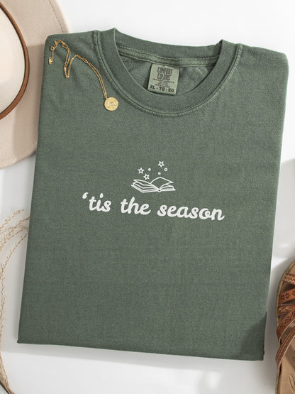 Tis the Season Comfort Colors Shirt | Holiday Gift for Her