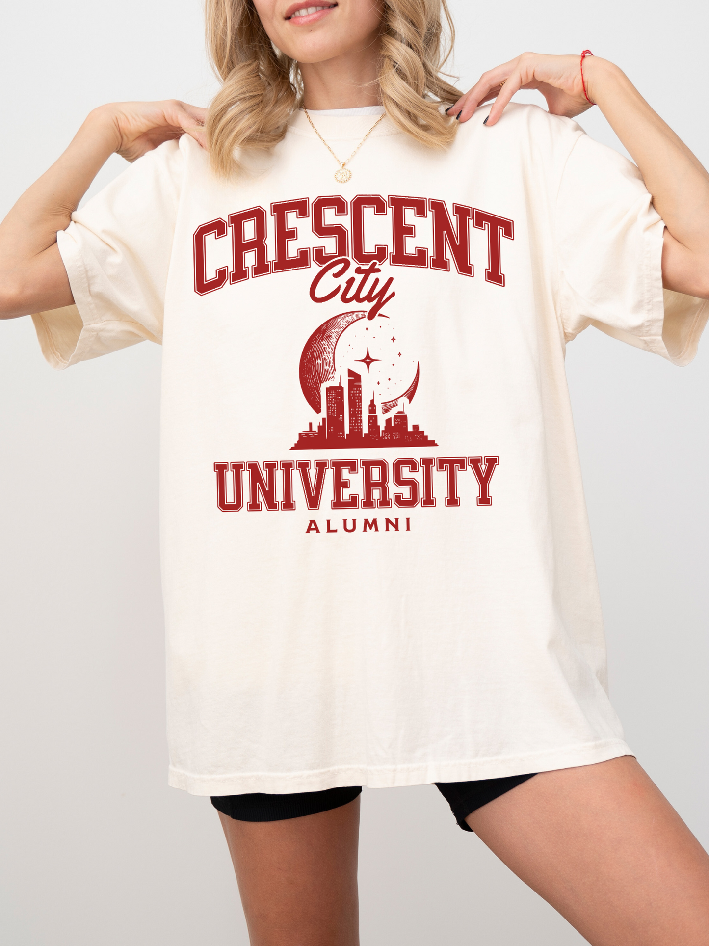 Crescent University Comfort Colors Shirt | Crescent City Merch - TheLibraryCloset