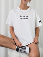 Let us be menaces Shirt | Fourth Wing Onyx Storm Merch