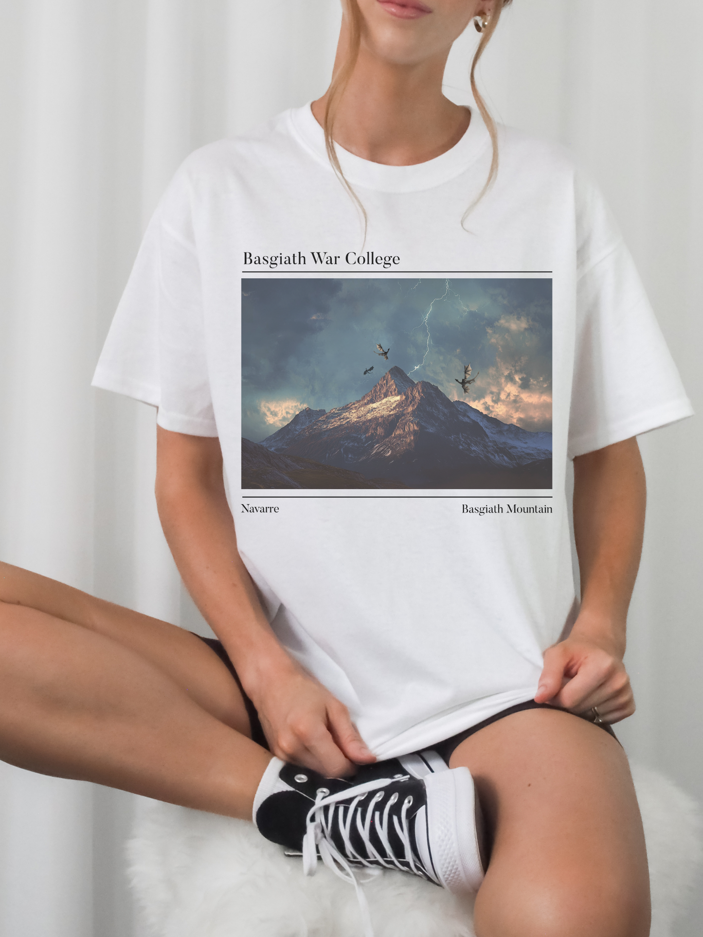 Basgaith War College Shirt | Fourth Wing Merch