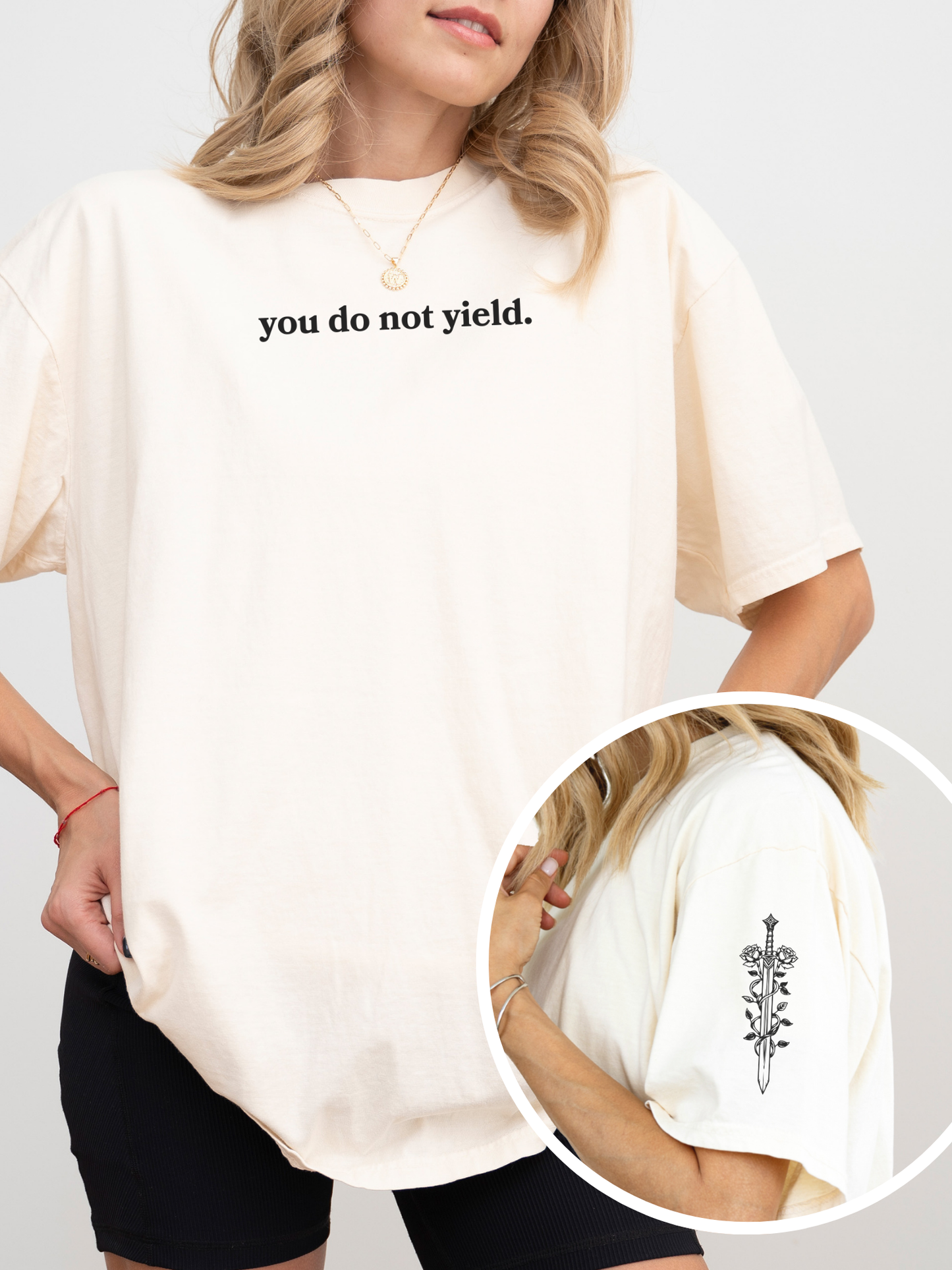 You do not yield Throne of Glass Sweatshirt | Throne of Glass Merch