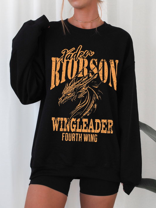 Xaden Riorson Wing Leader Sweatshirt - TheLibraryCloset