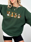 Fall Reading Geese Sweatshirt | Cozy Book Lover Gift