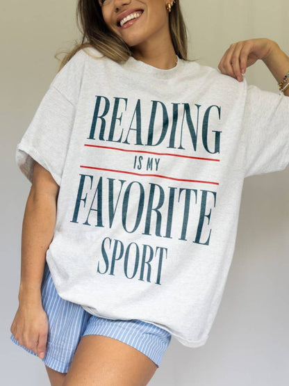 Reading is my favorite sport Shirt