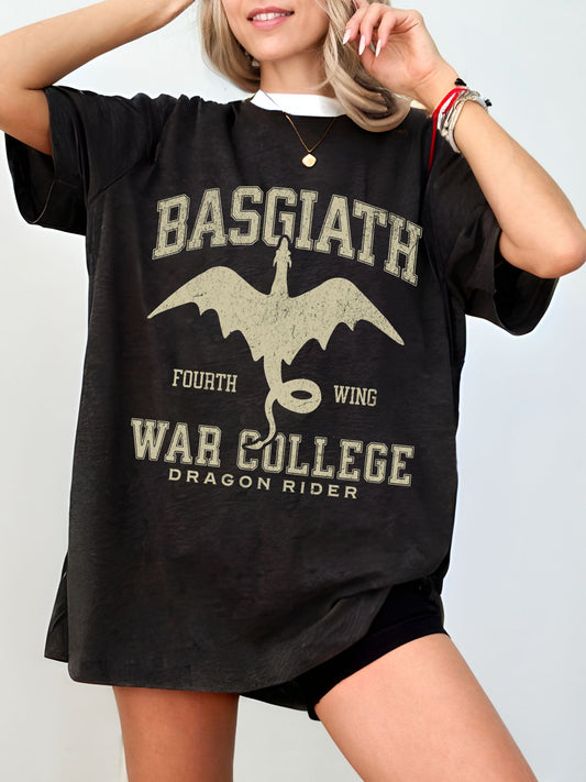 Basgaith War College Shirt | Fourth Wing Merch