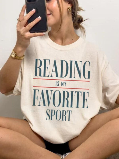 Reading is my favorite sport Shirt