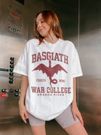 Basgaith War College Shirt | Fourth Wing Merch