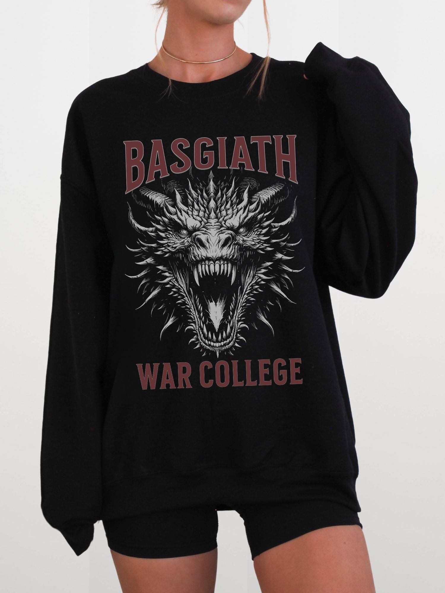 Basgiath War College Sweatshirt | Fourth Wing Merch β TheLibraryCloset