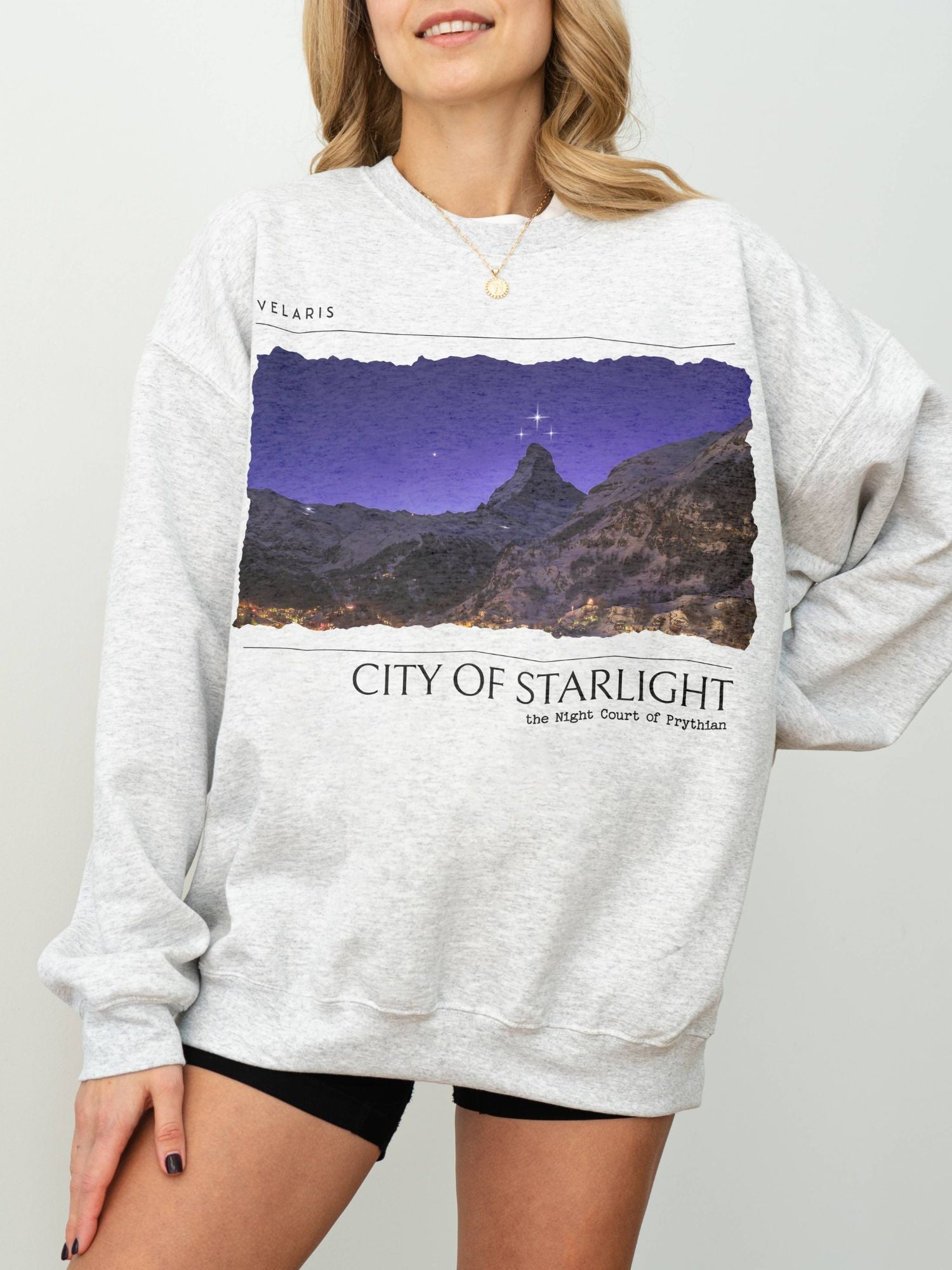 Velaris Sweatshirt | ACOTAR Merch - TheLibraryCloset