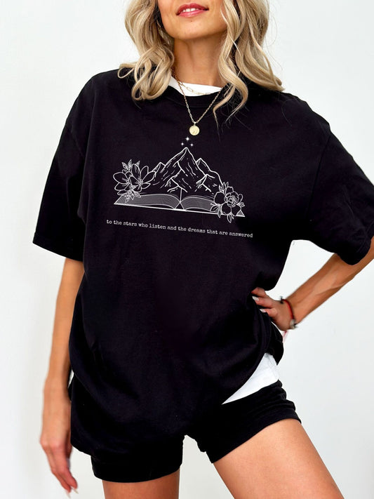 To The Stars Who Listen Shirt | ACOTAR Merch - TheLibraryCloset