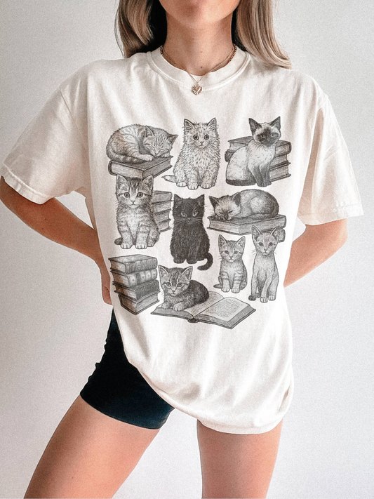 puppies-books-reading-shirt-white-oversized-elevator