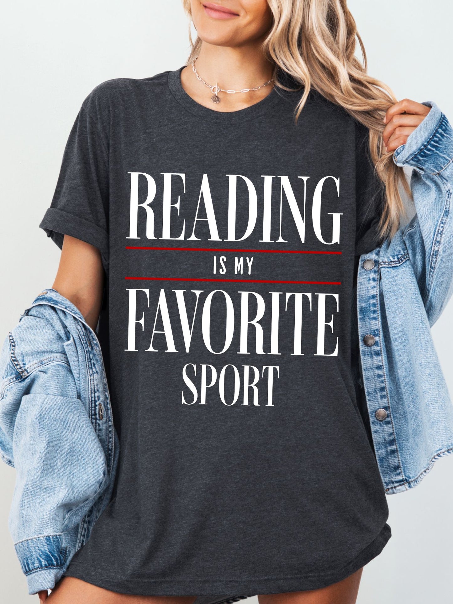 Reading is my favorite sport Shirt