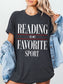 Reading is my favorite sport Shirt