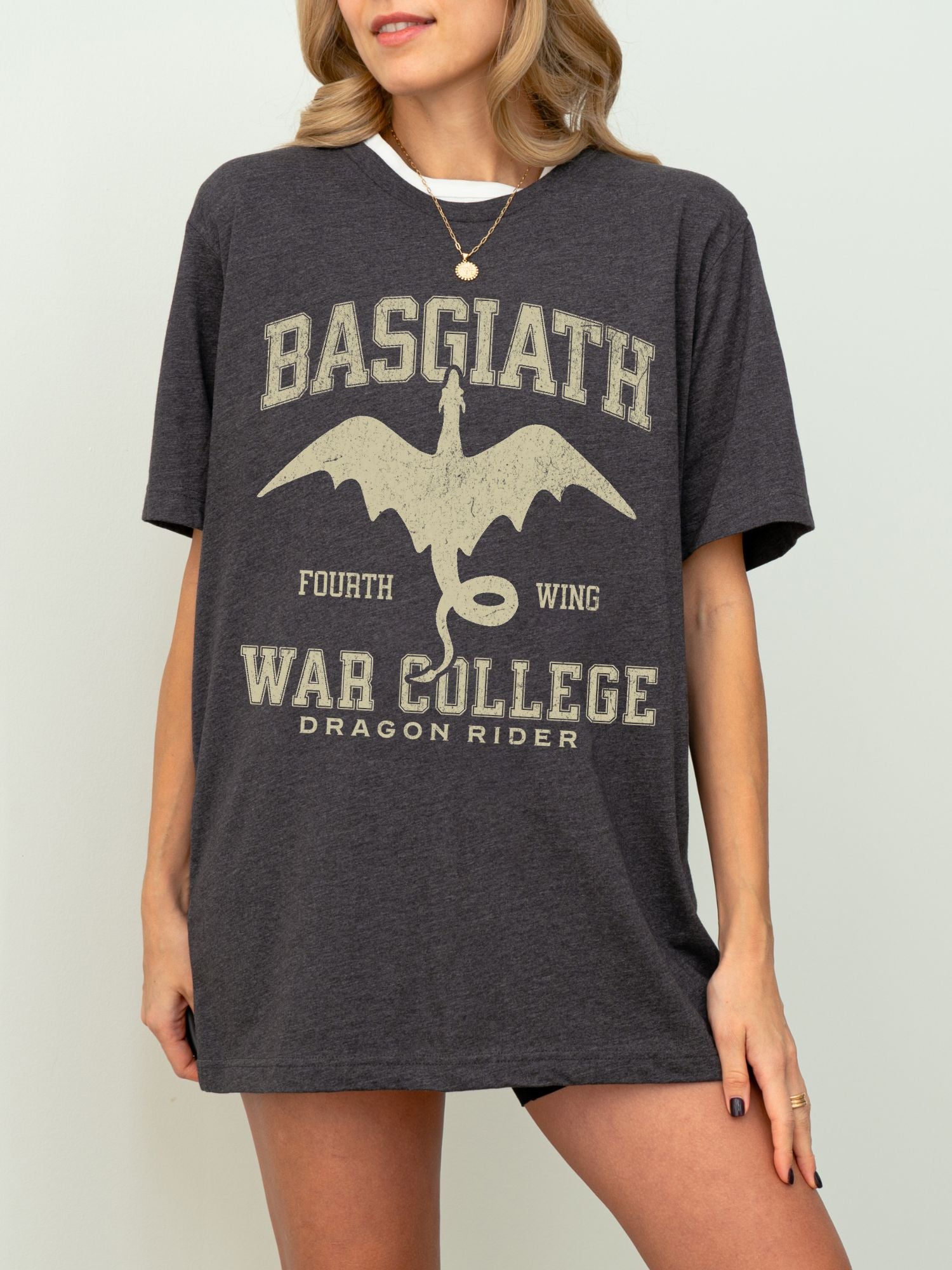 Basgaith War College Shirt | Fourth Wing Merch