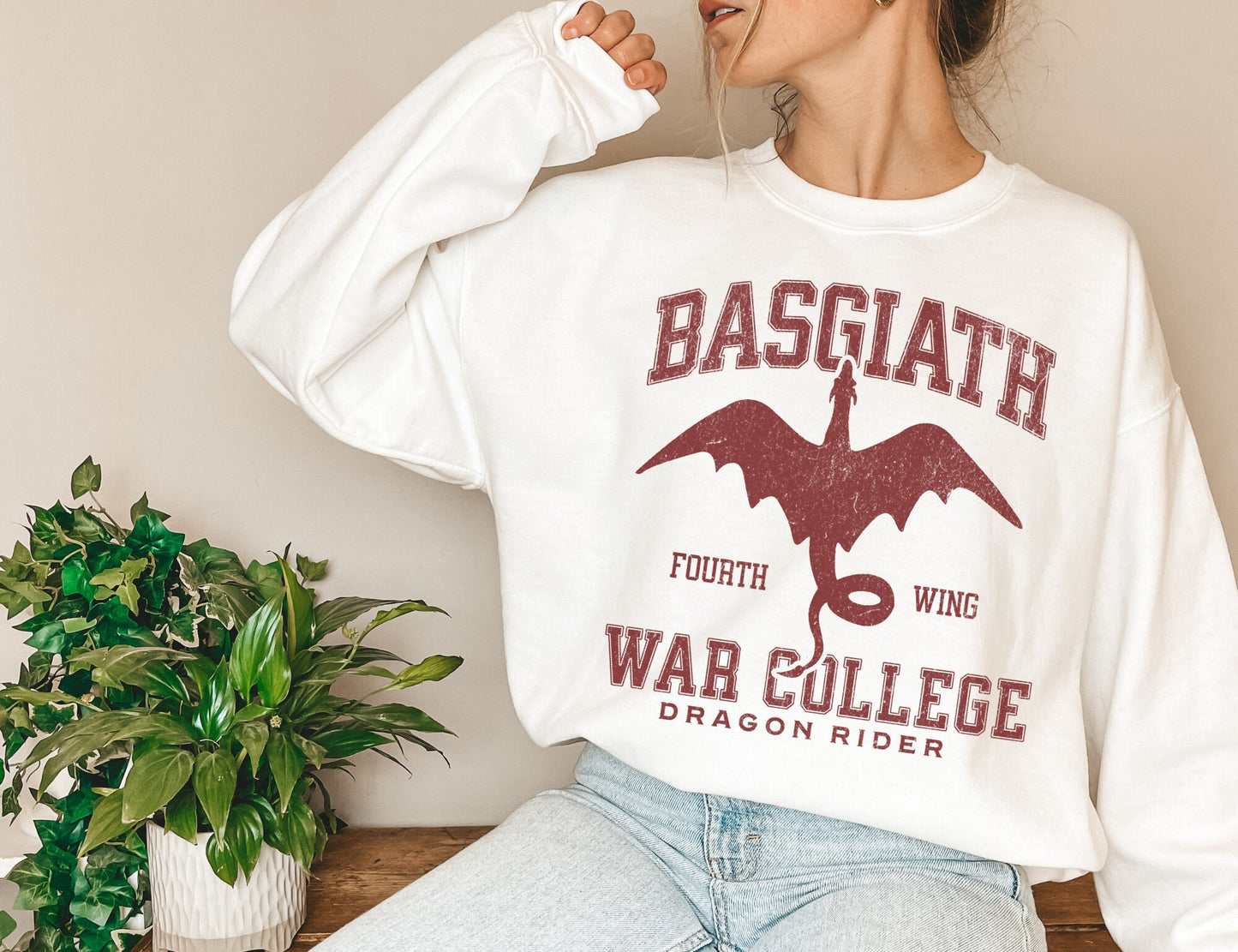 Fourth Wing Basgiath War College Sweatshirt